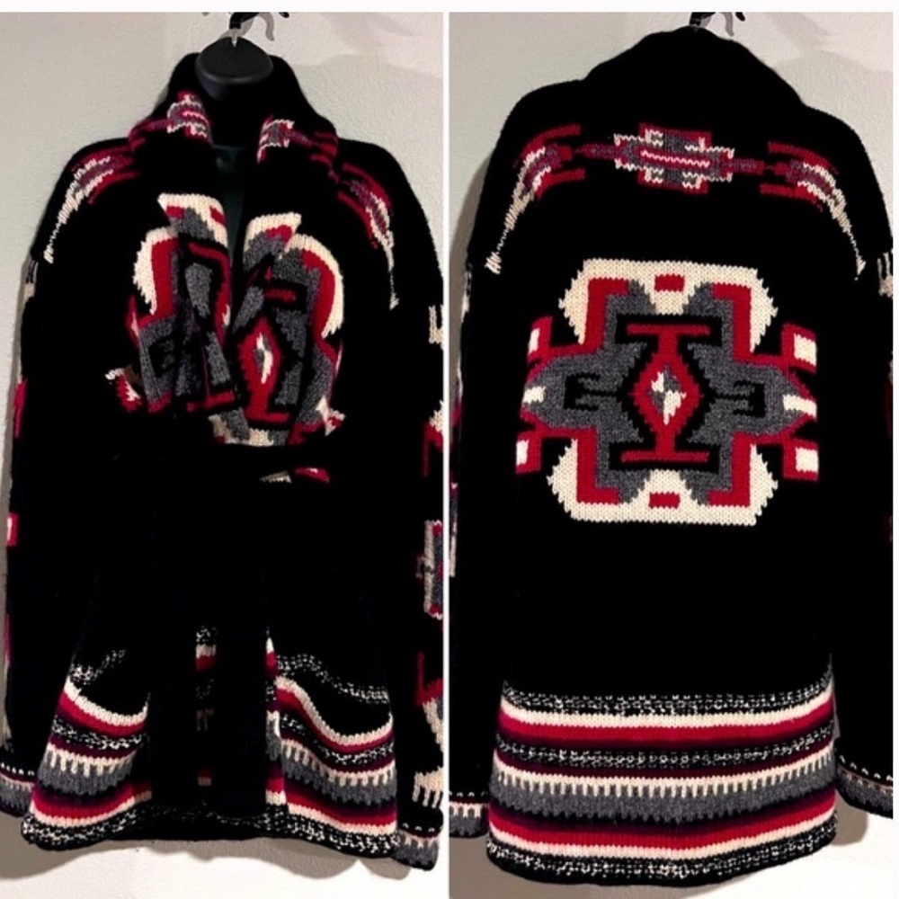 Vintage Ralph Lauren Oversized Wool Cardigan